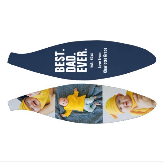 Persoonlijke vaders Dag Foto Gift Best Dad ever Basketbal (Panelen)