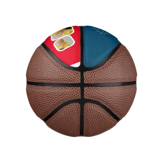 Persoonlijke vaders Dag Foto Gift Best Dad ever Basketbal (Rechts)