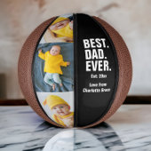 Persoonlijke vaders Dag Foto Gift Best Dad ever Basketbal
