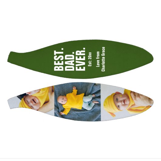 Persoonlijke vaders Dag Foto Gift Best Dad ever Basketbal (Panelen)