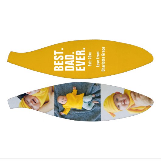 Persoonlijke vaders Dag Foto Gift Best Dad ever Basketbal (Panelen)