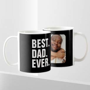 Persoonlijke vaders Dag Foto Gift Best Dad ever Koffiemok