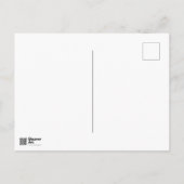 Persoonlijke vakantie briefkaart (Achterkant)