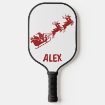 Persoonlijke Vakantie Kerstman Sleighrit Scene