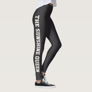 Persoonlijke vakantie Klasse donkergrijs effen ivo Leggings