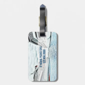 Persoonlijke vakantiecruise | Nautische schepen Bagagelabel (Achterkant verticaal)