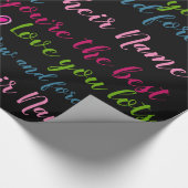 Persoonlijke VALENTIJN - Woorden van Liefde TEKST Cadeaupapier (Hoek)