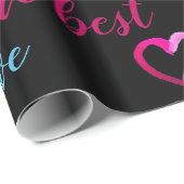 Persoonlijke VALENTIJN - Woorden van Liefde TEKST Cadeaupapier (Rol Hoek)