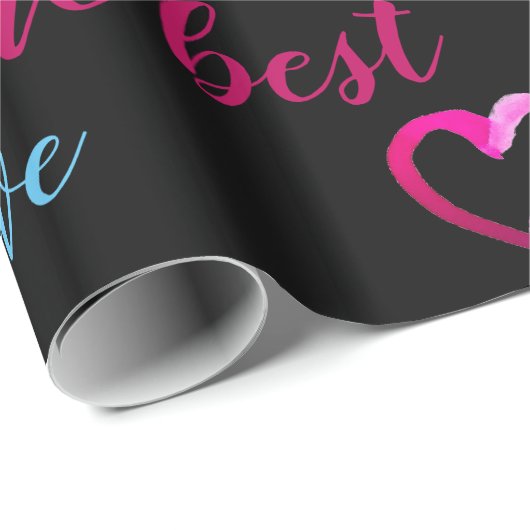 Persoonlijke VALENTIJN - Woorden van Liefde TEKST Cadeaupapier (Rol Hoek)