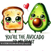 Persoonlijke Valentijns Keukendoek Cute Food Theedoek