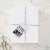 Persoonlijke Valentijns Krant Cadeaulabel (Met Touw)