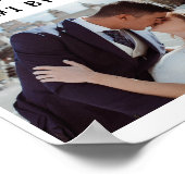 Persoonlijke Valentijns Krant Foto Poster (Hoek)
