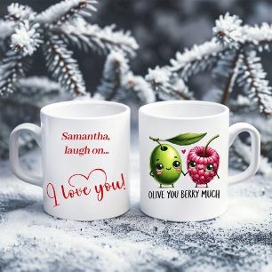 Persoonlijke Valentijnsbeker Cute Food Liefdescita Koffiemok