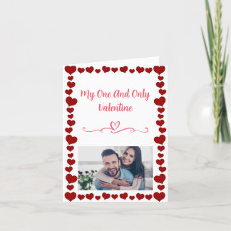 Persoonlijke Valentijnsdag Bedankkaart