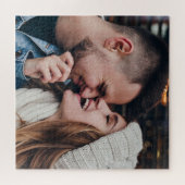 Persoonlijke Valentijnsdag Fotopuzzel Cadeau Legpuzzel (Horizontaal)