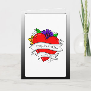 Persoonlijke Valentijnsdag Kaart