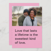 Persoonlijke Valentijnsdag kaart voor hem (Voorkant / Achterkant)