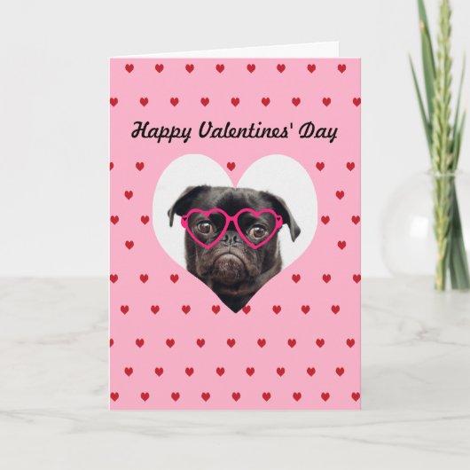 Persoonlijke Valentijnsdag kaart voor honden (Voorkant)