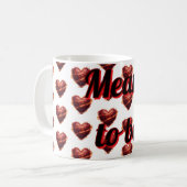Persoonlijke Valentijnsdag koffiemok (Voorkant links)