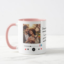 Persoonlijke Valentijnsdag koffiemok Mok