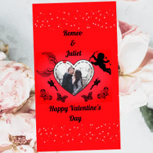 Persoonlijke Valentijnsdag Liefdesfotokaart
