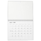 Persoonlijke Valentijnsdag Lieverdsgeschenk Kalender (Mar 2027)