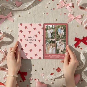 Persoonlijke Valentijnsdagkaart met foto   Rom Feestdagenkaart