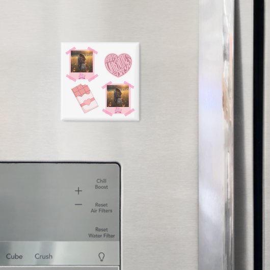 Persoonlijke Valentijnsdagmagneet Magneet (Insitu (Koelkast))