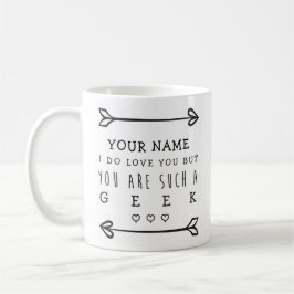 Persoonlijke Valentijnse  Funny Mug - Geek Koffiemok