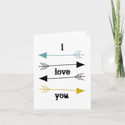 Persoonlijke Valentijnse Kaart - Ik hou van je mod (Voorkant)