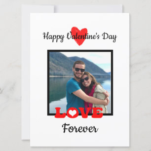 Persoonlijke Valentijnskaart met foto Kaart