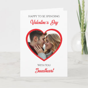 Persoonlijke Valentijnskaart met foto Mijn favor Kaart