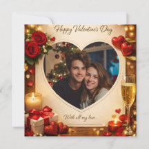 Persoonlijke Valentijnskaart met jouw foto