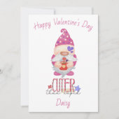 Persoonlijke Valentijnskaart met Kabouter Feestdagenkaart (Voorkant)