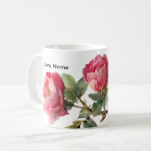 Persoonlijke Valentijnsroos Klassieke Mok (Voorkant links)