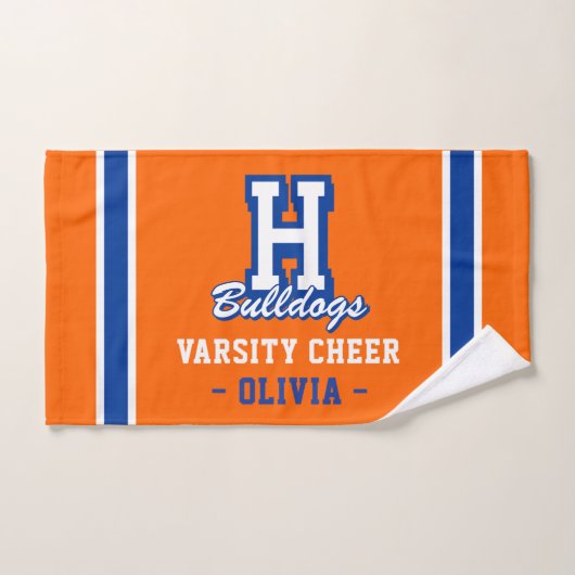 Persoonlijke Varsity Cheer Handdoek, Aangepast Tea Handdoek (Handdoek)