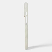 Persoonlijke Veer 3D Impasto Warme Neutrale Case-Mate iPhone Case (Achterkant / Links)