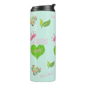 Persoonlijke Veganistische Fles - Thermische Reisb (Gedraaid links)