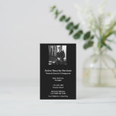 Persoonlijke veiligheid en bodyguards visitekaartje (Staand voorkant)