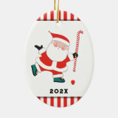 Persoonlijke veldsleutel keramisch ornament (Achterkant)