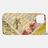 Persoonlijke vellen Muzieknotities Telefoontas Case-Mate iPhone Case (Achterkant (horizontaal))