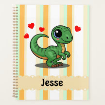 Persoonlijke Velociraptor Dinosaur Planner