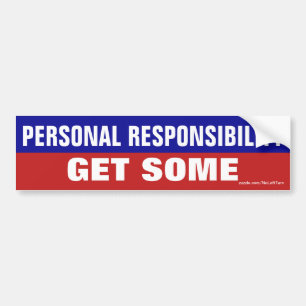 Persoonlijke Verantwoordelijkheid Neem Een Bumpers Bumpersticker