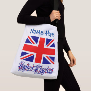 Persoonlijke Verenigd Koninkrijk Vlag Erfgoed Crossbody Tas