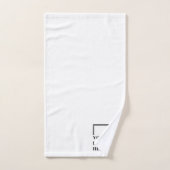 Persoonlijke verjaardag Aangepast idee Maak je eig Bad Handdoek (Handdoek)