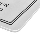 Persoonlijke verjaardag Aangepast idee Maak je eig Snijplank (Hoek)