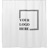 Persoonlijke verjaardag Eigen idee Maak je eigen Douchegordijn (Voorkant)