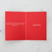 Persoonlijke Verjaardag van Zuster Redelijk Geprij Kaart (Binnen)