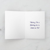 Persoonlijke verjaardag voor oma | Pie Pun Kaart (Binnen)