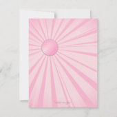 Persoonlijke verjaardags puppy cartoon uitnodiging (Achterkant)